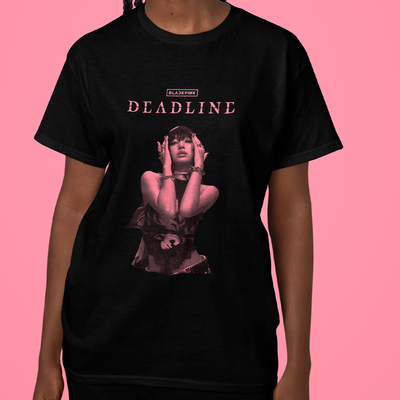 Camiseta Básica Blackpink Deadline Lisa
