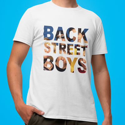 Camiseta Básica Backstreet Boys Name