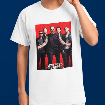 Camiseta Básica Avenged Sevenfold Metal Hammer