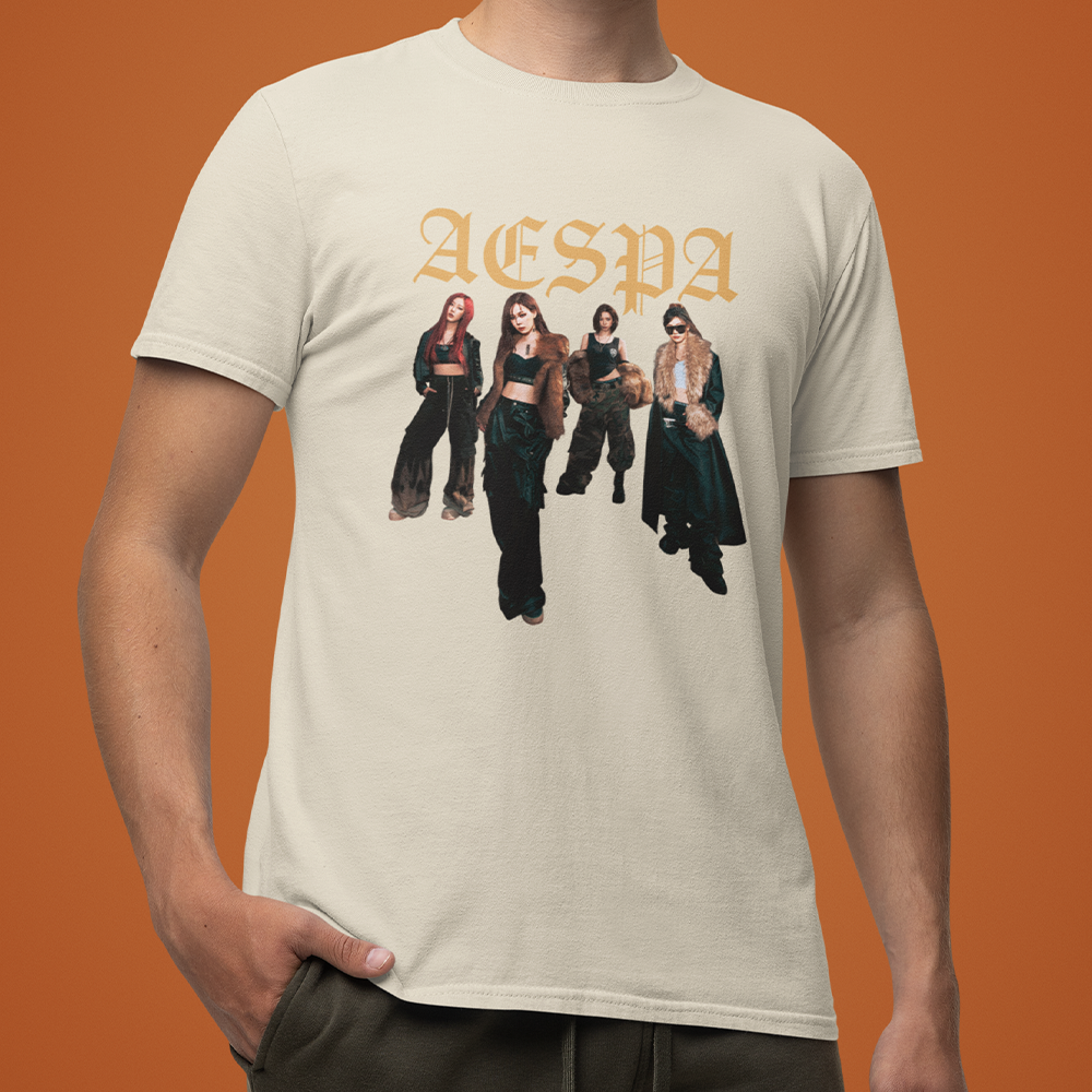 Camiseta Básica Aespa Dirty Work Concept