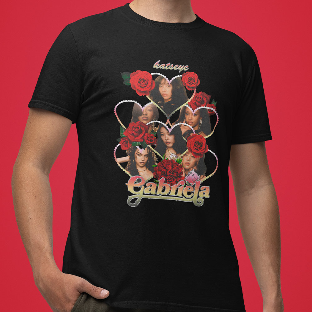 Camiseta Básica Katseye Hearts