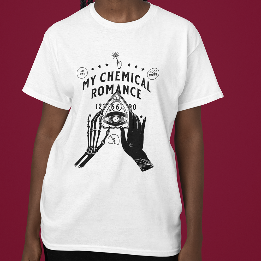 Camiseta Básica My Chemical Romance So Long Good Night