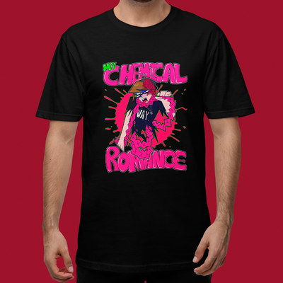 Camiseta Básica My Chemical Romance The Black Parade