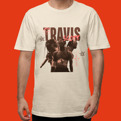 Camiseta Básica Travis Scott Collage