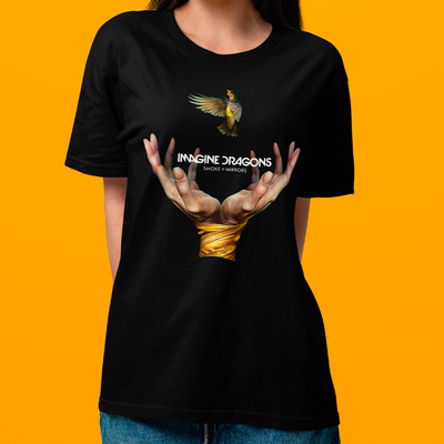 Camiseta Básica Imagine Dragons Smoke Mirros