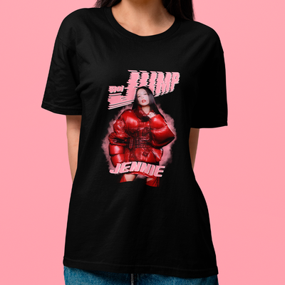 Camiseta Básica Blackpink Jump Jennie