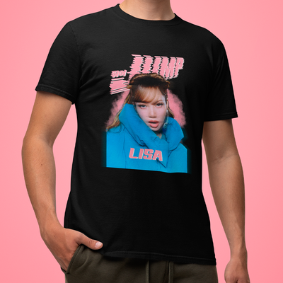 Camiseta Básica Blackpink Jump Lisa
