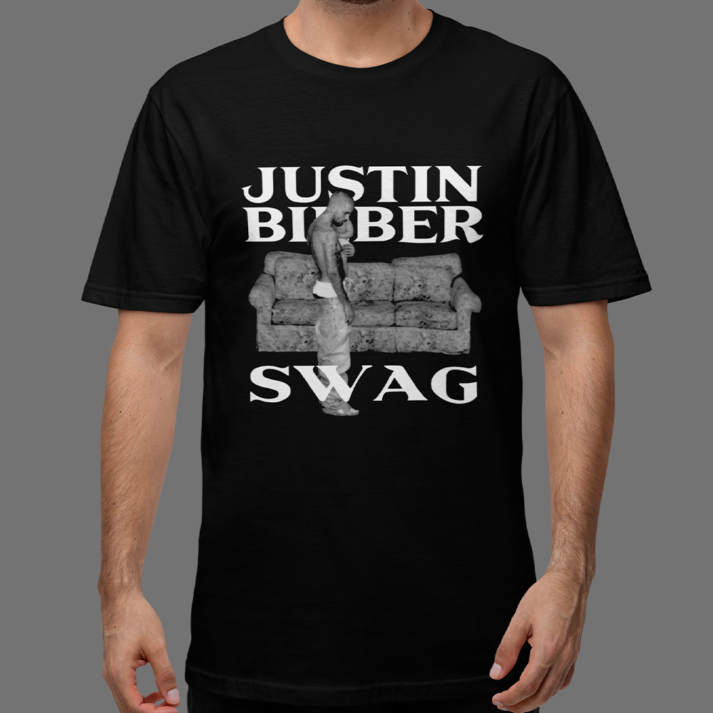 Camiseta Básica Justin Bieber Swag