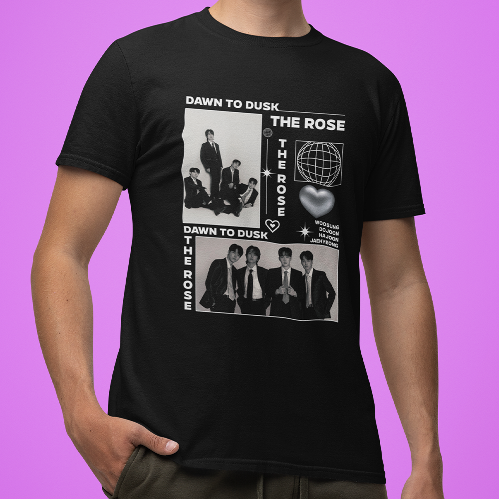 Camiseta Básica The Rose Down To Dusk