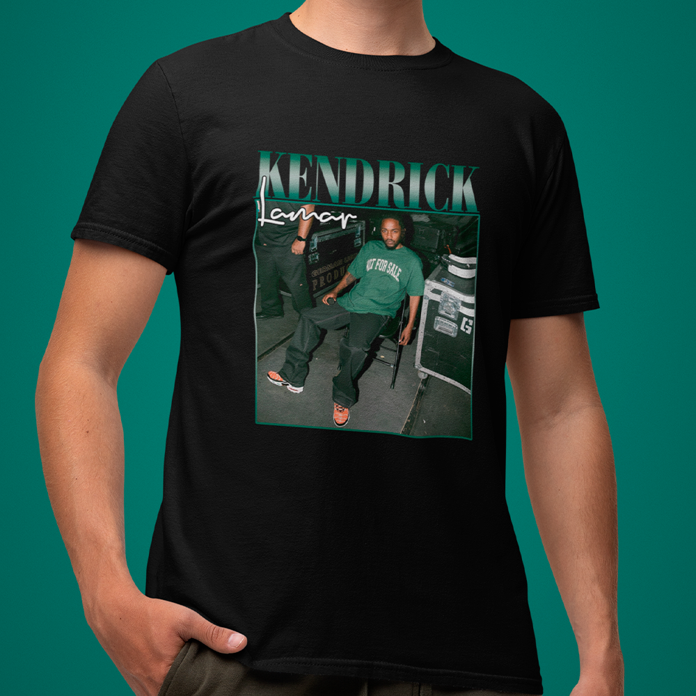 Camiseta Básica Kendrick Lamar Retro
