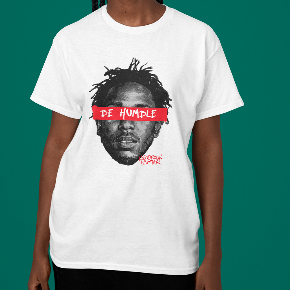 Camiseta Básica Kendrick Lamar Be Humble