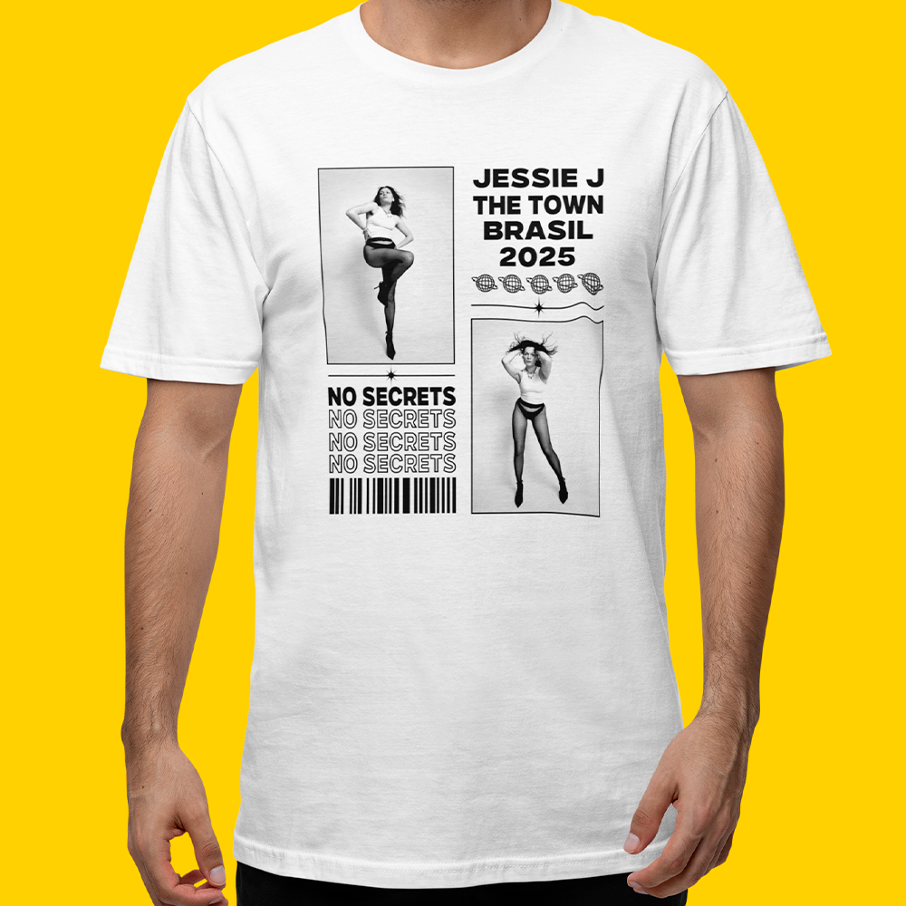 Camiseta Básica Jessie J. The Town No Secrets