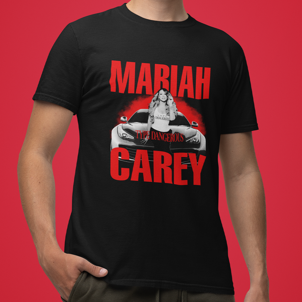 Camiseta Básics Mariah Carey Type Dangerous Car