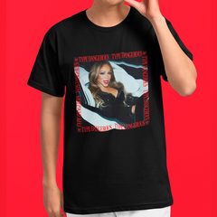 Camiseta Básica Mariah Carey Type Dangerous Single Cover