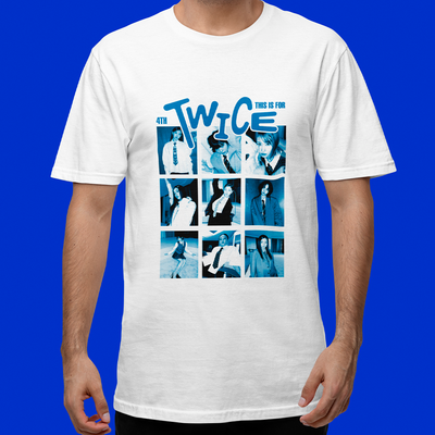 Camiseta Básica Twice This Is For OT9