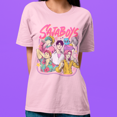 Camiseta Básica Kpop Demon Hunters Saja Boys