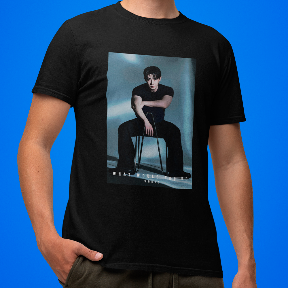 Camiseta Básica Wonho What Would You Do