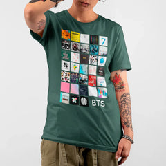 Camiseta Básica BTS Discography