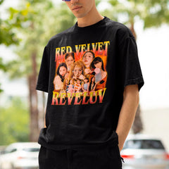 Camiseta Básica Red Velvet Retro