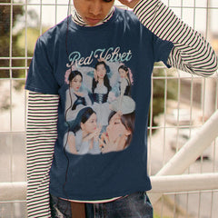 Camiseta Básica Red Velvet Vintage