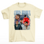 Camiseta Básica Chris Brown Graphic Design- pérola
