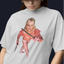 Camiseta Básica Britney Spears Halloween OMG - Cinza