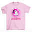 Camiseta Básica Halloween Ariana Grande Ghoule - Rosa Bebê