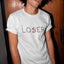 Camiseta Básica Txt Loser X Lover