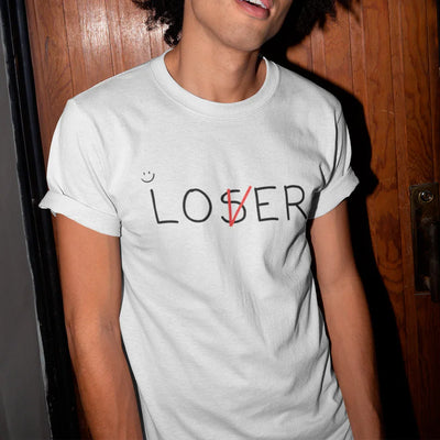 Camiseta Básica Txt Loser X Lover