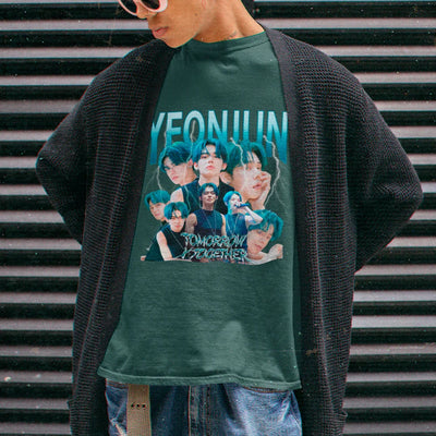 Camiseta Básica Txt Yeonjun Graphic