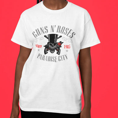 Camiseta Básica Guns N' Roses Paradise City