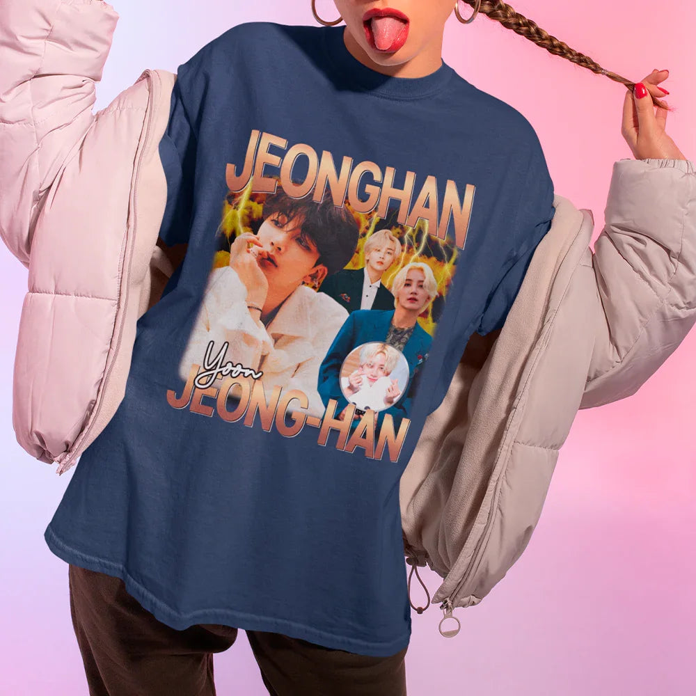 Camiseta Básica Seventeen Jeonghan