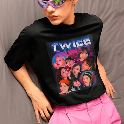 Camiseta Básica Twice Vintage