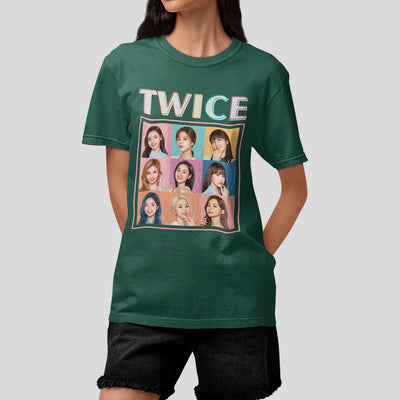 Camiseta Básica Twice Collab Cute