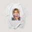 Camiseta Oversized Britney Spears Bubble