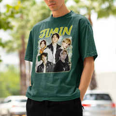 Camiseta Básica BTS Jimin Collab