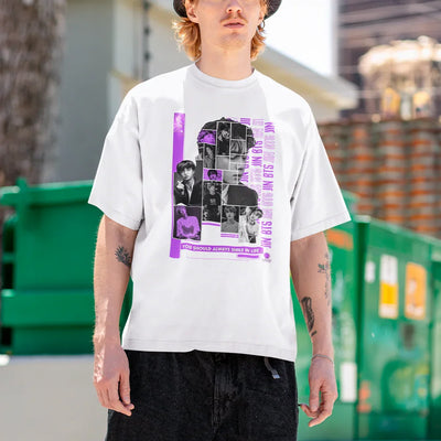 Camiseta Básica BTS Jin Vintage