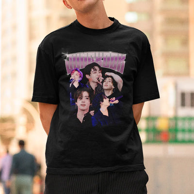 Camiseta Básica BTS JungKook Graphic