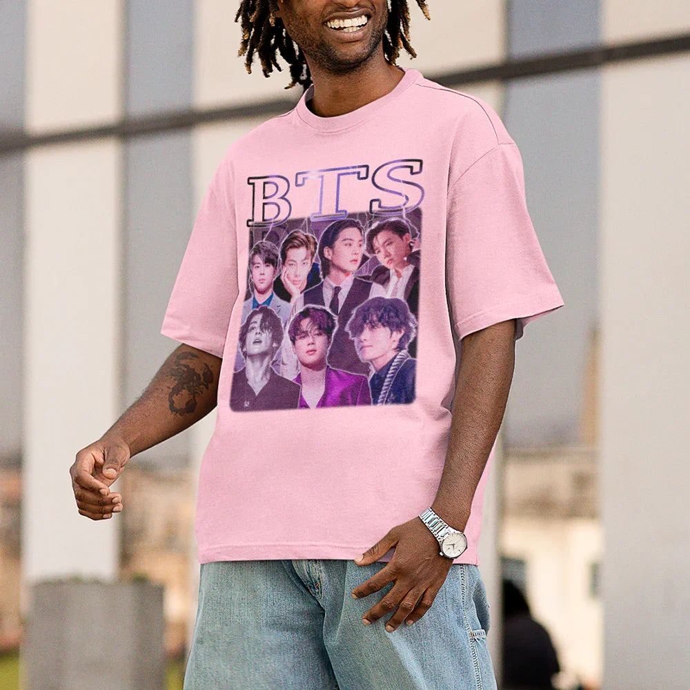 Camiseta Básica BTS Kpop Merch