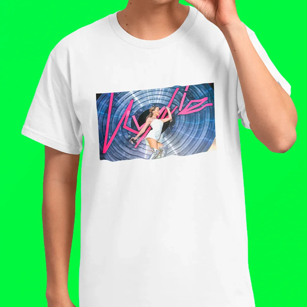 Camiseta Básica Kylie Minogue Graphic