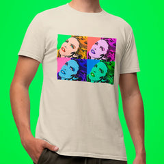 Camiseta Básica Kylie Minogue Art Pop