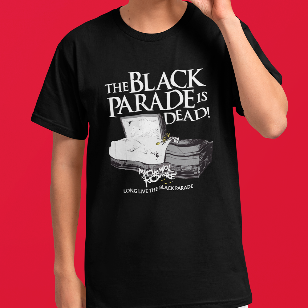 Camiseta Básica My Chemical Romance Black Paradise Is Dead