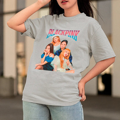 Camiseta Básica Blackpink Grupo Kpop