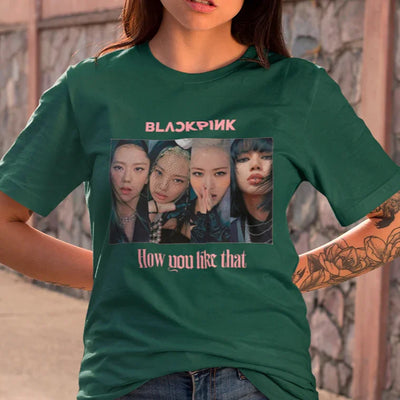 Camiseta Básica Blackpink How You Like That