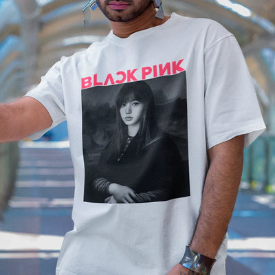 Camiseta Básica MonaLisa Blackpink