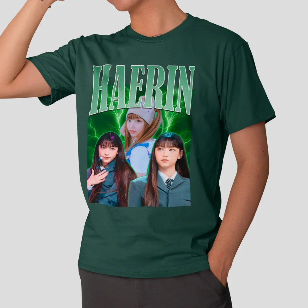 Camiseta Básica Haerin NewJeans