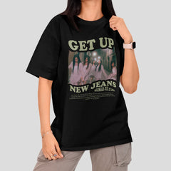 Camiseta Básica Get Up NewJeans