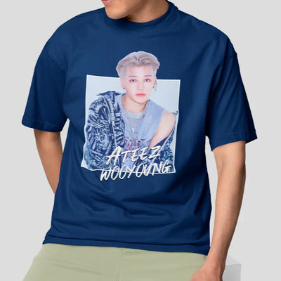 Camiseta Básica Ateez Wooyoung