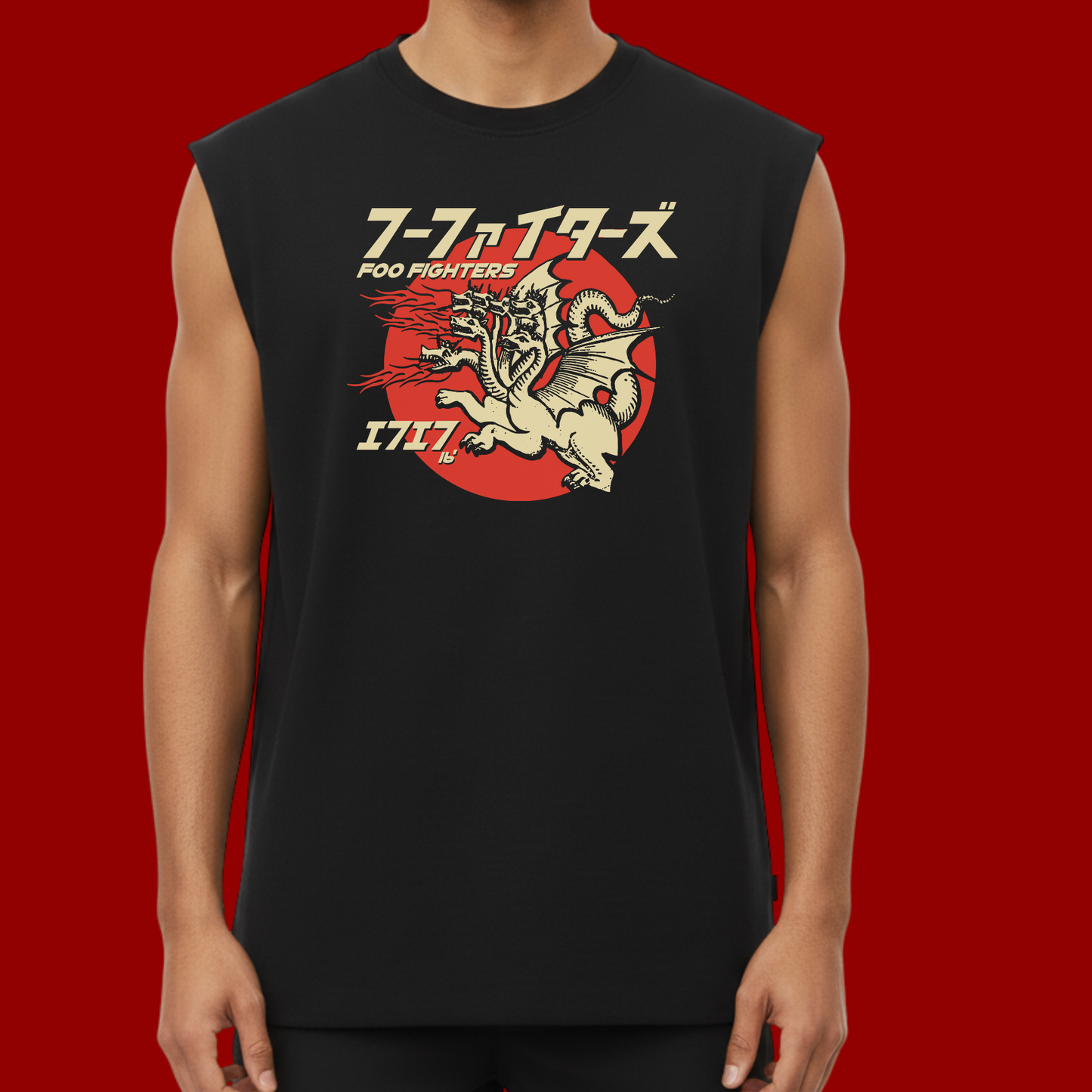 Regata Oversized Foo Fighters Japanese Dragon