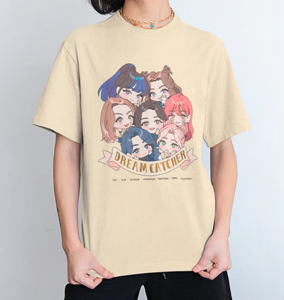Camiseta Básica Dreamcatcher Chibi Style
